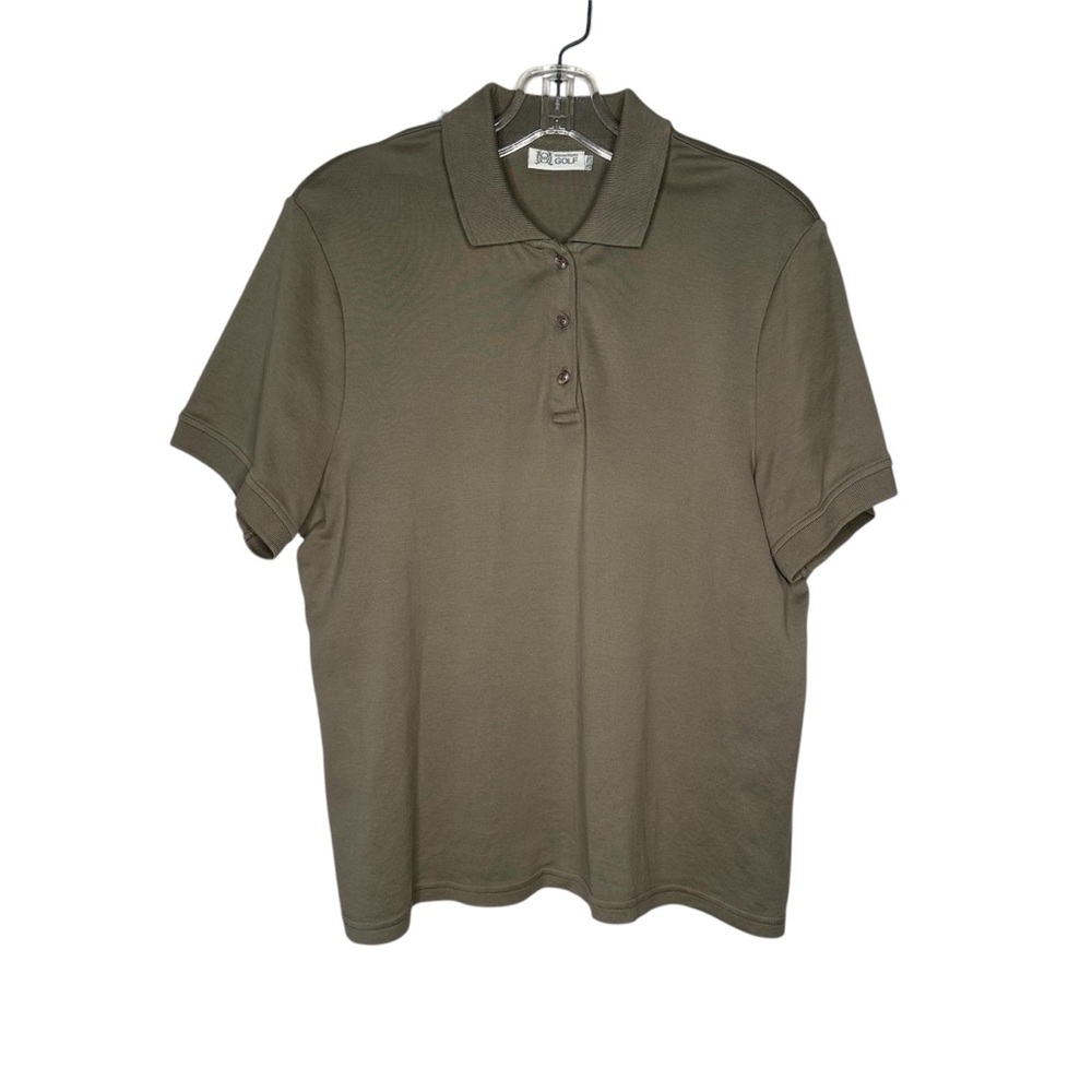 Women’s Olive Green Polo Shirt size 2XL